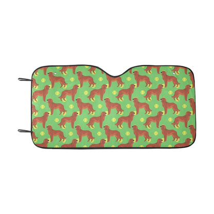 Setters Irish Print Design LKS302 Car front Windshield Sun Shade