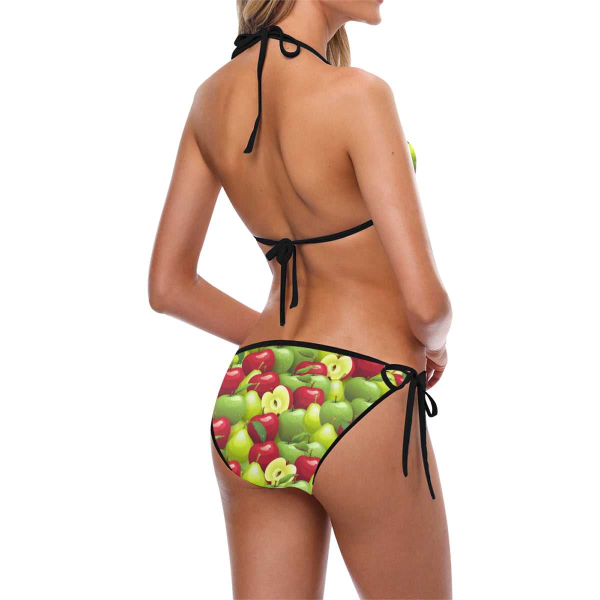 Apple Pattern Print Design AP03 Bikini