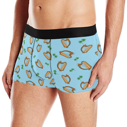 Harp Pattern Print Design 01 Men's Boxer Briefs