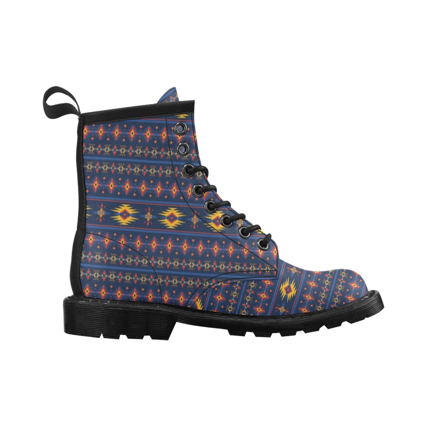 Southwest Pattern Print Design LKS306 Women's Boots