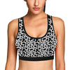 Cow Skin Pattern Print Design 04 Sports Bra