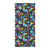 Splatter Colorful Print Design LKS301 Beach Towel 32" x 71"