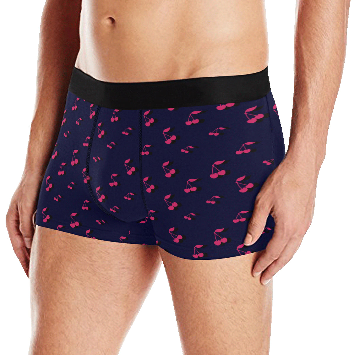 Cherry Pattern Print Design 02 Men's Boxer Briefs