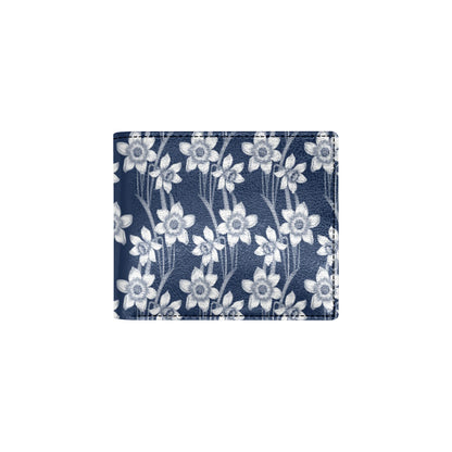 Daffodils Pattern Print Design DF09 Men's ID Card Wallet