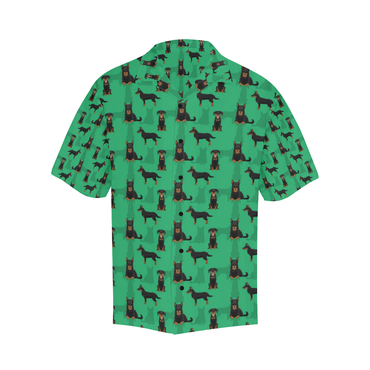 Beauceron Pattern Print Design 01 Men's Hawaiian Shirt
