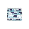 Bear Pattern Print Design BE01 Men's ID Card Wallet