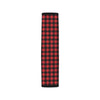 Red Black Buffalo Tartan Plaid Pattern Car Seat Belt Cover