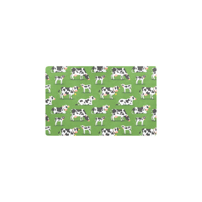 Cow Happy Print Pattern Kitchen Mat