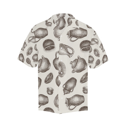 Pottery Pattern Print Design A01 Men's Hawaiian Shirt