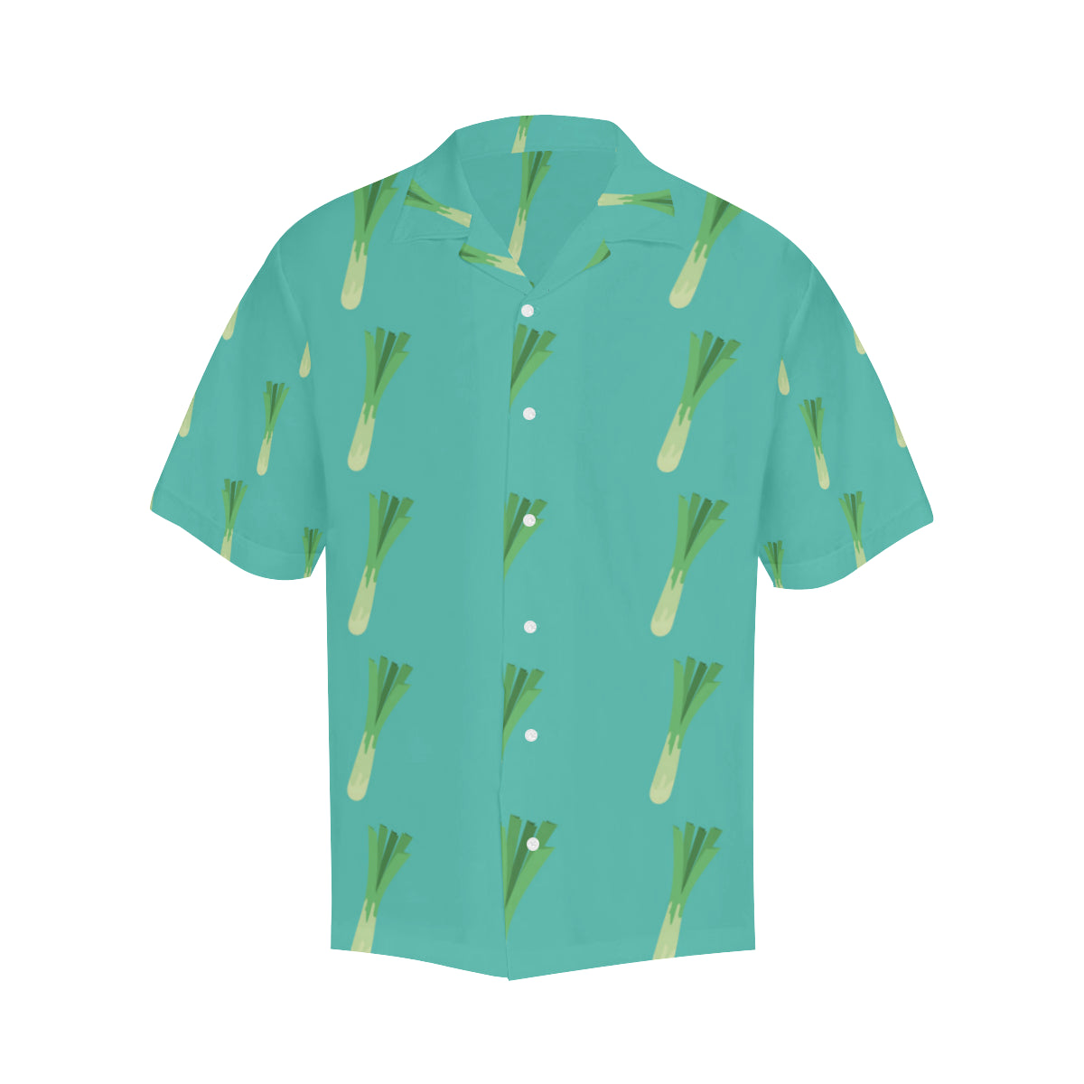 Leek Pattern Print Design 01 Men's Hawaiian Shirt
