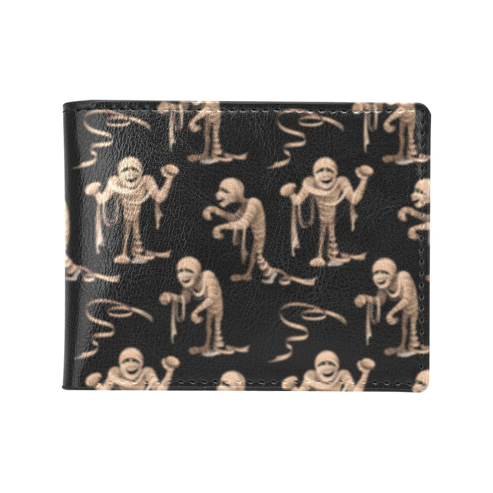 Mummy Print Design LKS302 Men's ID Card Wallet