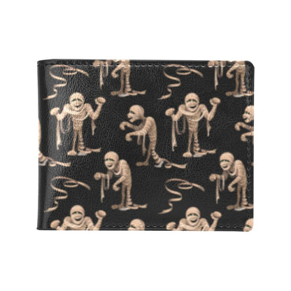 Mummy Print Design LKS302 Men's ID Card Wallet