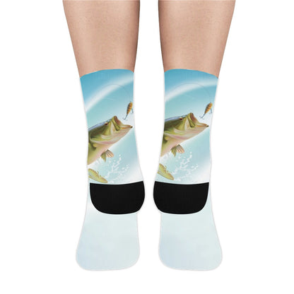 Bass Fishing Crew Socks