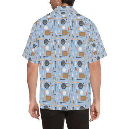 Cooking Kitchen Tools Pattern Print Design 02 Men's Hawaiian Shirt