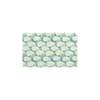 Wave Japan Style Print Design LKS302 Kitchen Mat