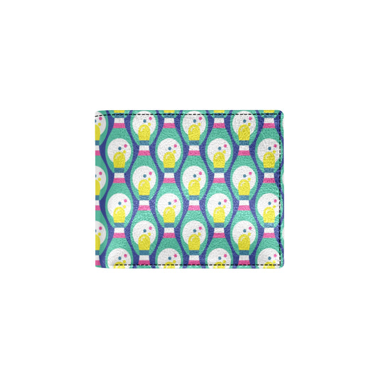 Bowling Pattern Print Design 04 Men's ID Card Wallet