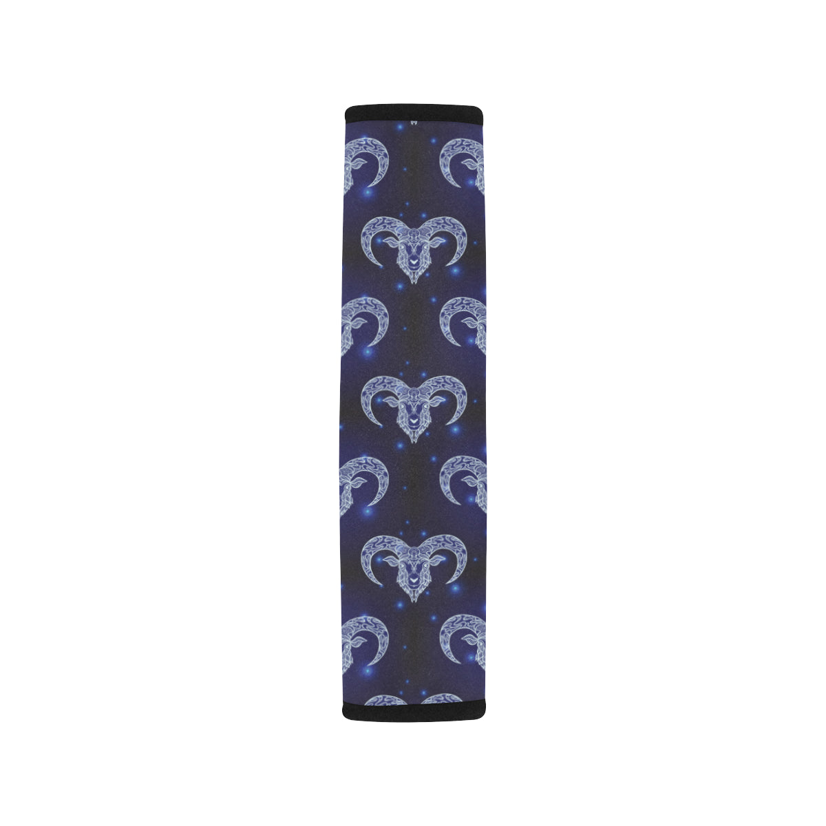 Aries Zodiac Pattern Print Design 01 Car Seat Belt Cover