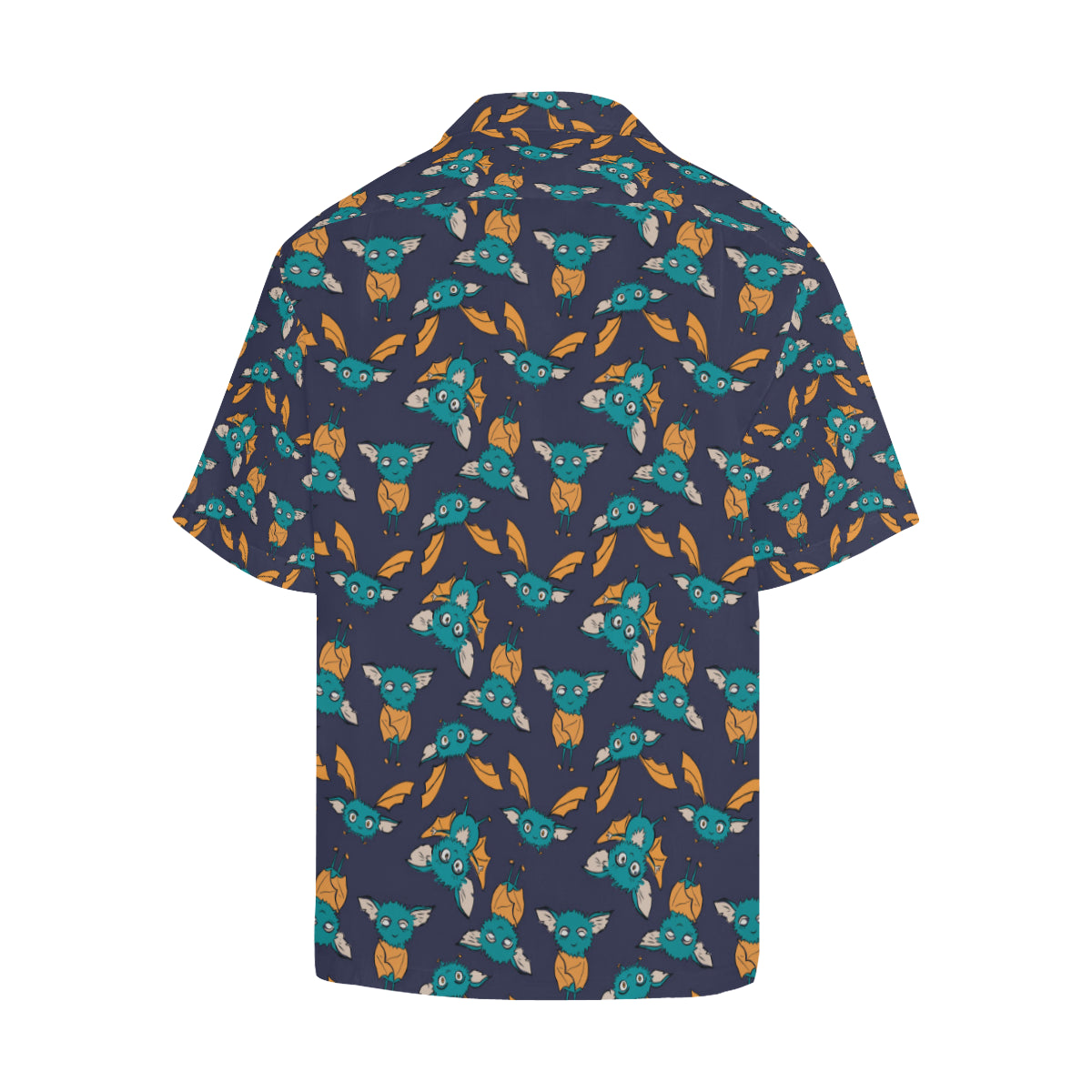 Bat Pattern Print Design 07 Men's Hawaiian Shirt