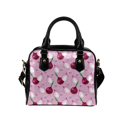 Onion Pattern Print Design A01 Shoulder Handbag