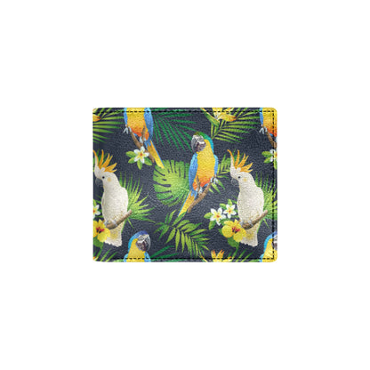 Parrot Pattern Print Design A03 Men's ID Card Wallet