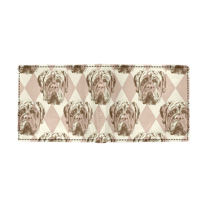 Mastiffs Pattern Print Design 01 Men's ID Card Wallet