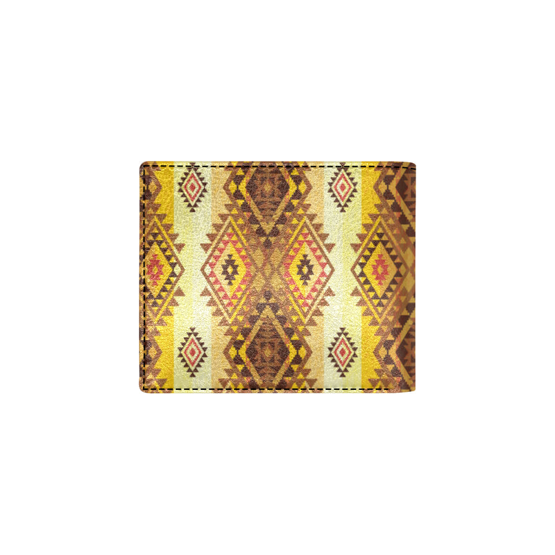 Native Pattern Print Design A09 Men's ID Card Wallet