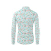 Cherry Blossom Pattern Print Design 02 Men's Long Sleeve Shirt