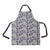 Bird Of Paradise Pattern Print Design 03 Apron with Pocket