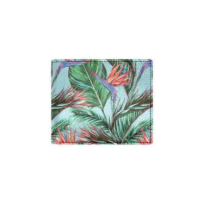 Bird Of Paradise Pattern Print Design BOP01 Men's ID Card Wallet