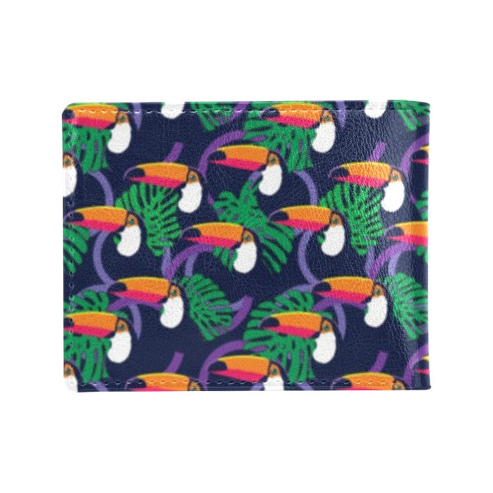 Toucan Print Design LKS302 Men's ID Card Wallet