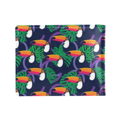 Toucan Print Design LKS302 Men's ID Card Wallet