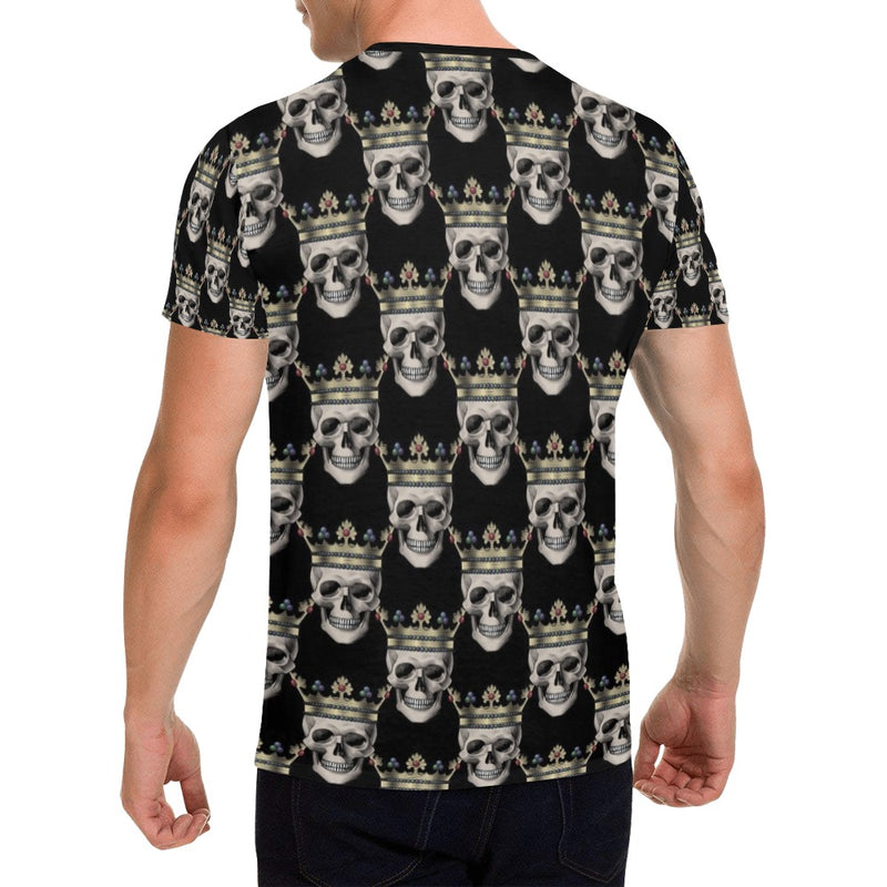 Skull King Print Design LKS3010 Men's All Over Print T-shirt