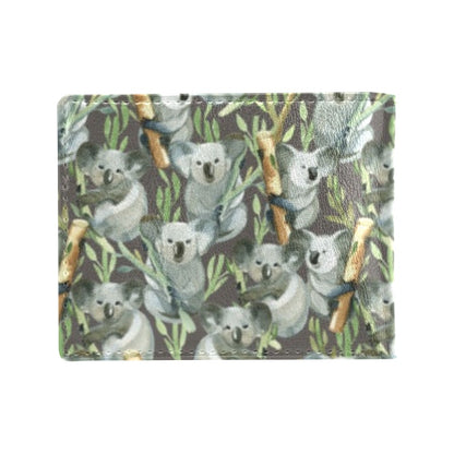 Koala Pattern Design Print Men's ID Card Wallet