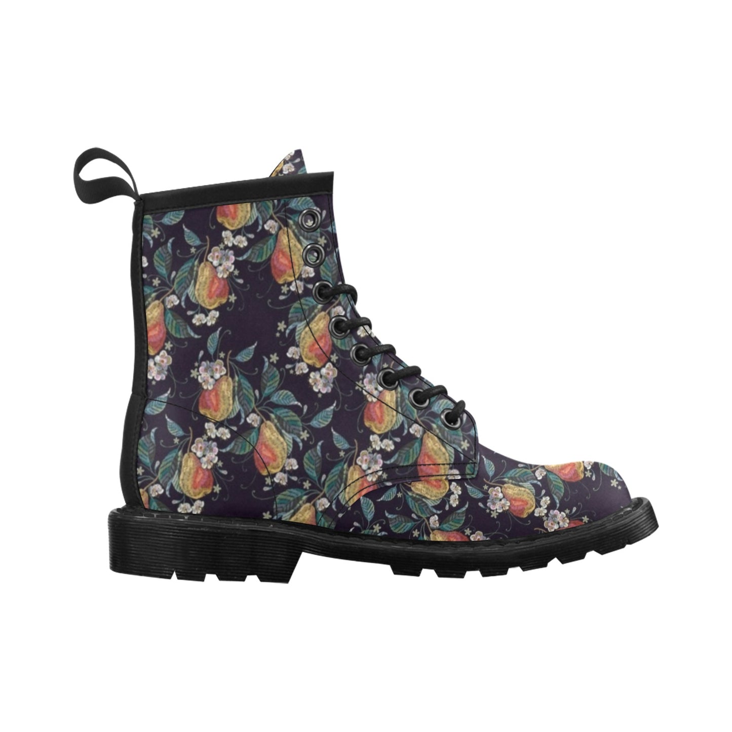 Pear Pattern Print Design PE02 Women's Boots