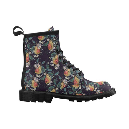 Pear Pattern Print Design PE02 Women's Boots