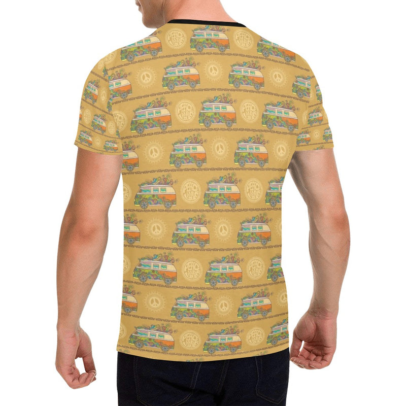 Hippie Van Print Design LKS304 Men's All Over Print T-shirt