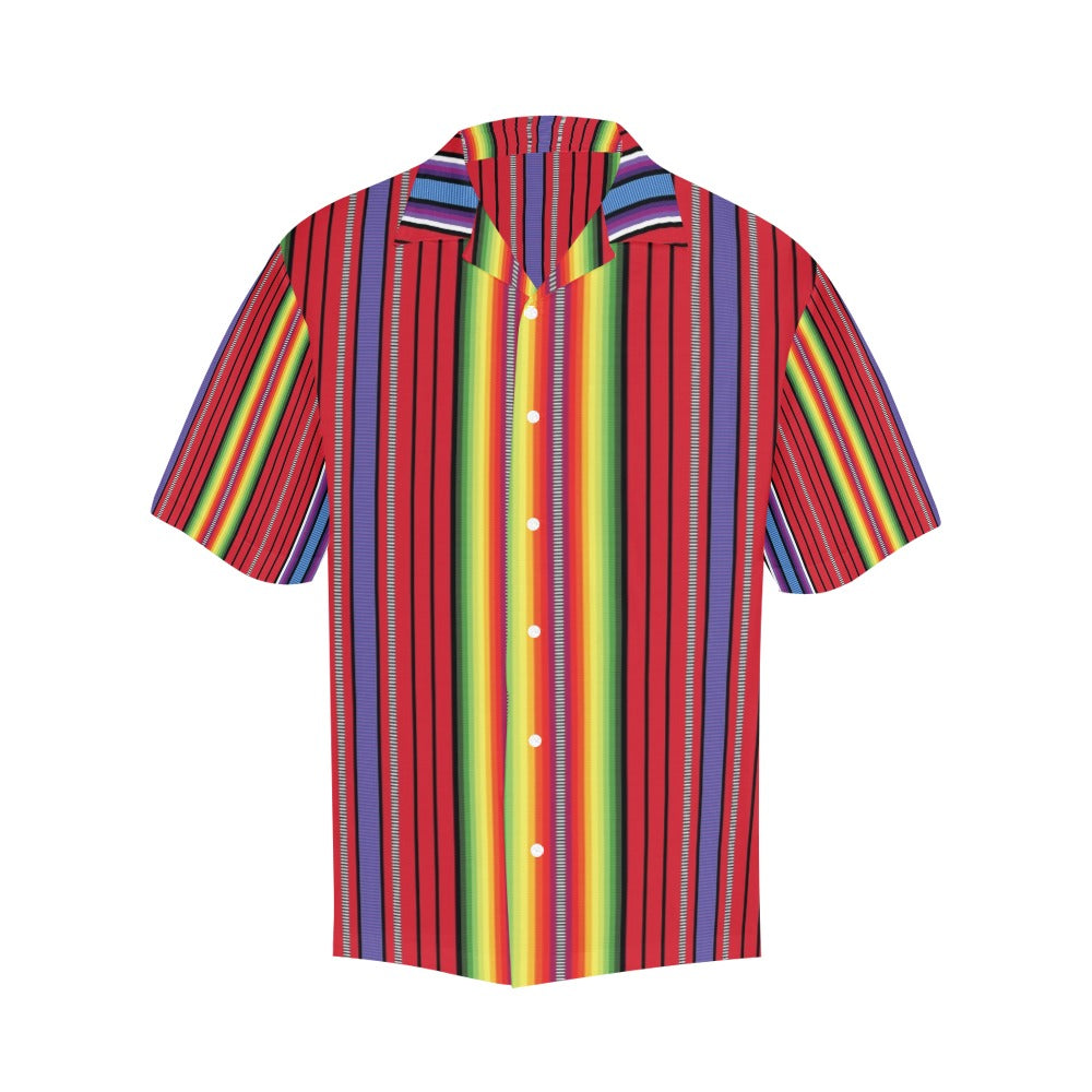 Serape Print Design LKS305 Men's Hawaiian Shirt