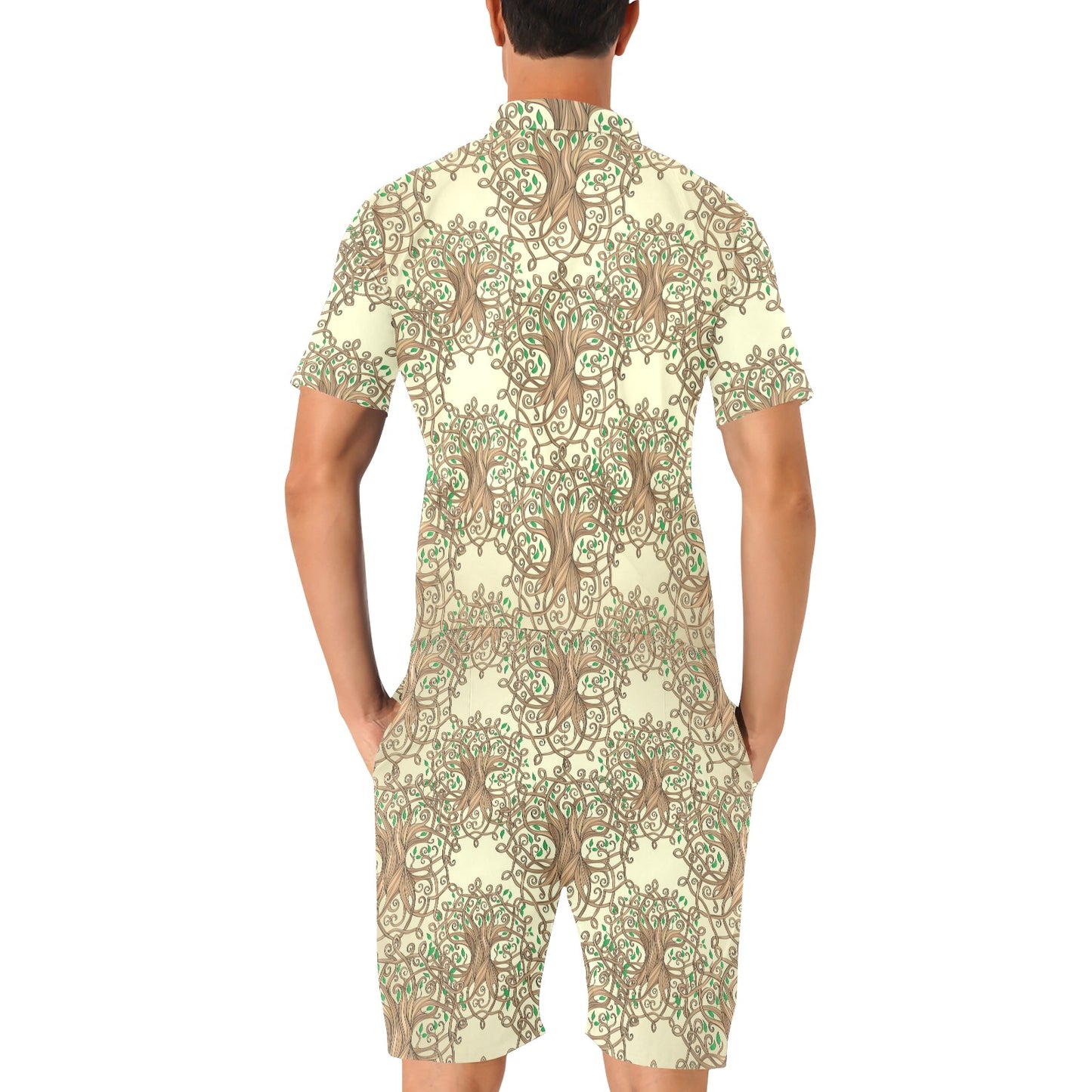 Celtic Tree of life Men's Romper
