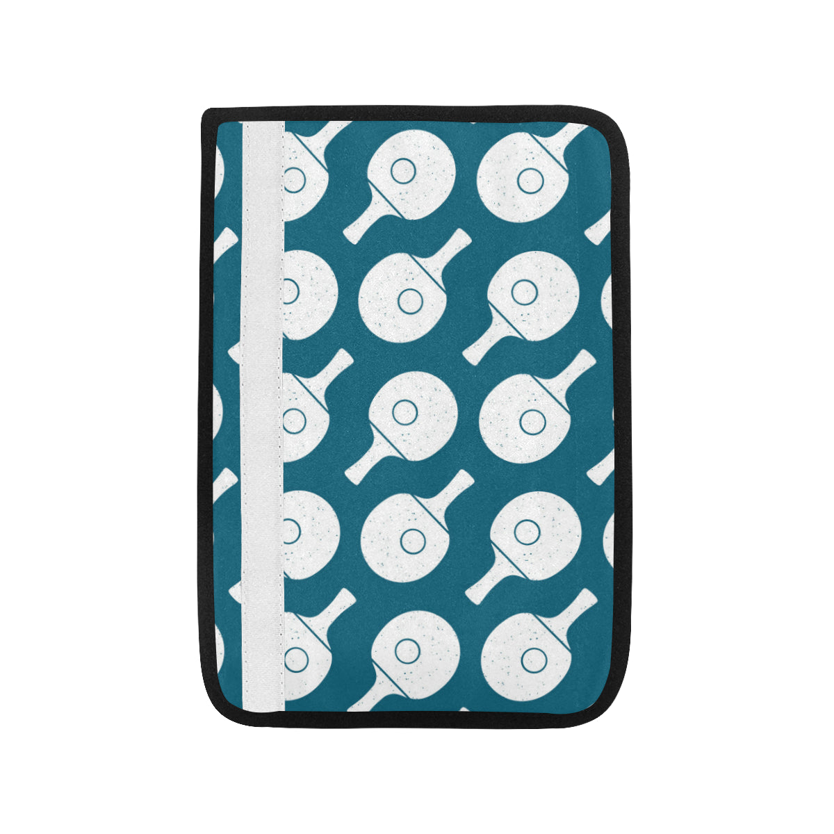 Ping Pong Pattern Print Design A02 Car Seat Belt Cover