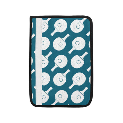 Ping Pong Pattern Print Design A02 Car Seat Belt Cover
