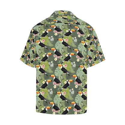 Toucan Print Design LKS304 Men's Hawaiian Shirt