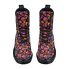 Skull Multicolor Print Design LKS3011 Women's Boots