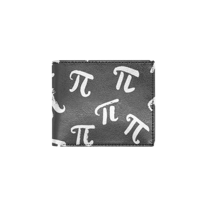 Pi Day Pattern Print Design A02 Men's ID Card Wallet