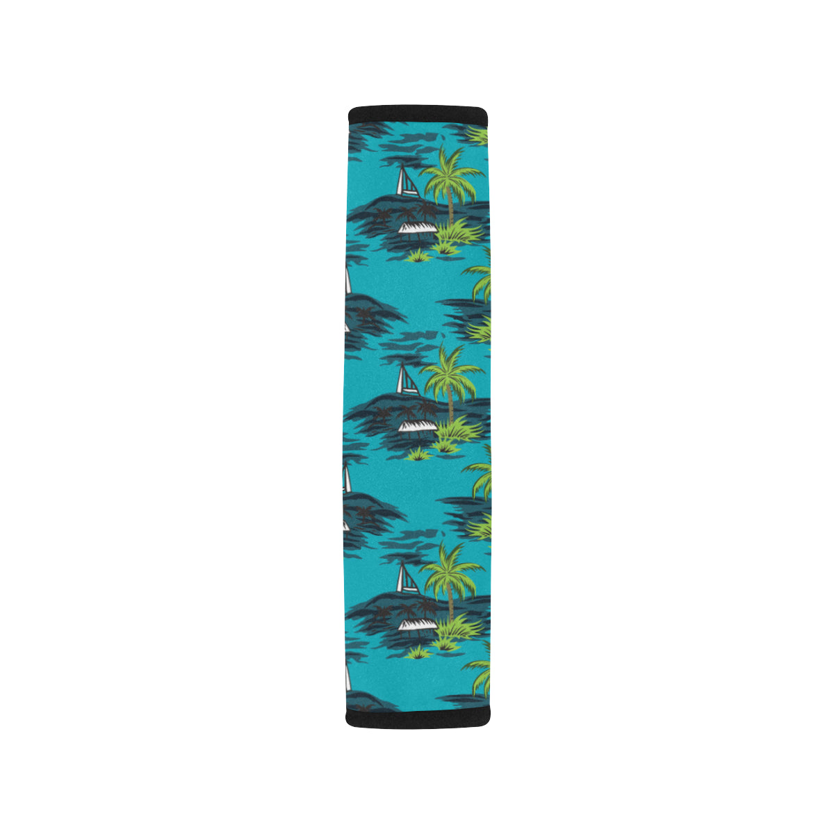 Pacific island Pattern Print Design A01 Car Seat Belt Cover