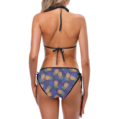 Pineapple Pattern Print Design PP02 Bikini