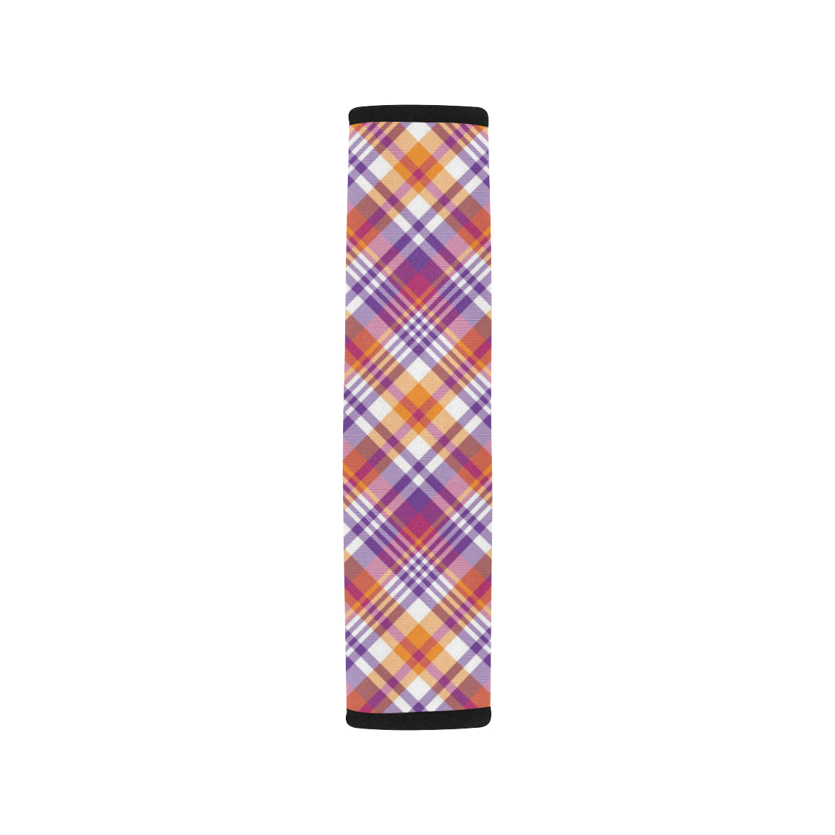 Madras Pattern Print Design 02 Car Seat Belt Cover