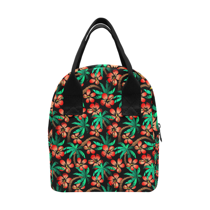 Hawaiian Themed Pattern Print Design H022 Insulated Lunch Bag