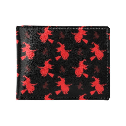 Witch Print Design LKS308 Men's ID Card Wallet