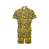 Smiley Face Emoji Print Design LKS304 Men's Romper