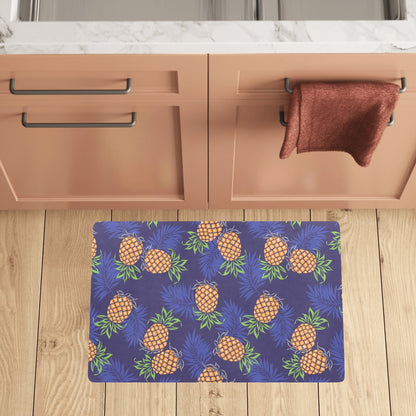 Pineapple Pattern Print Design PP02 Kitchen Mat